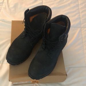 Men’s Black Timberland Boots size 11 6 inch pre